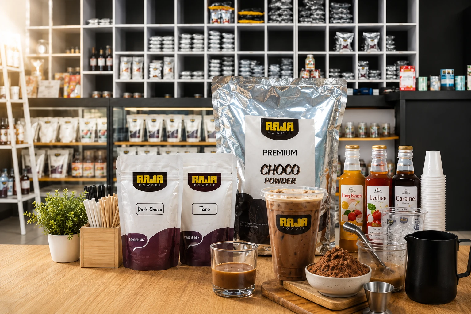 Produk bahan minuman RP Store Indonesia